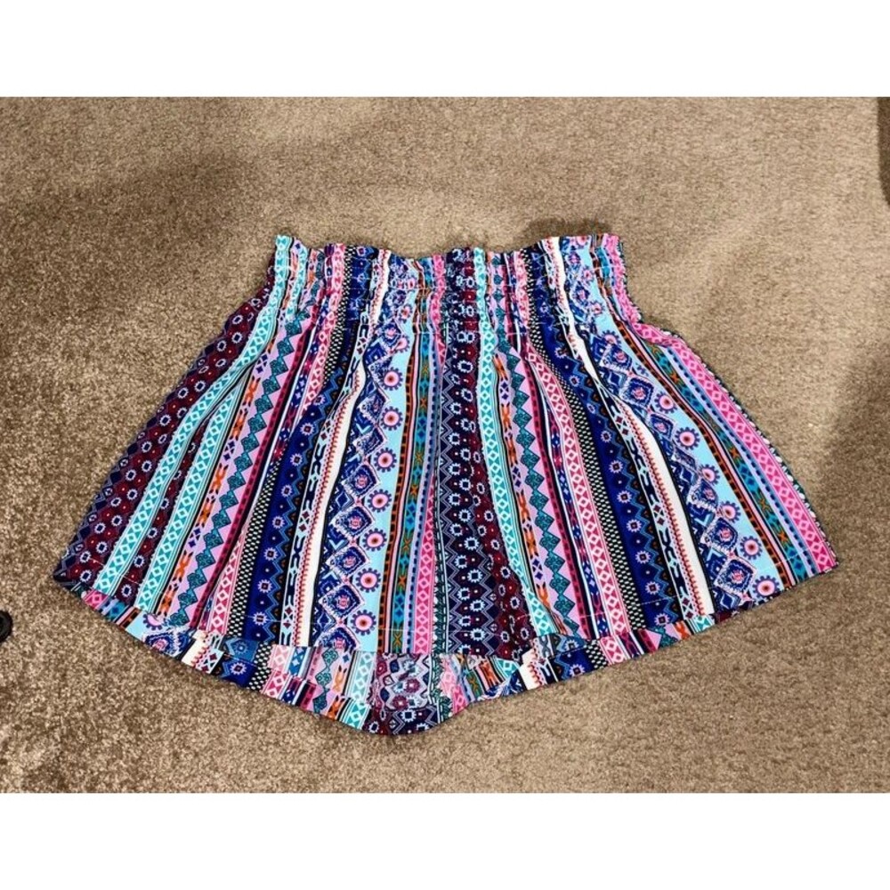 High-waisted shorts